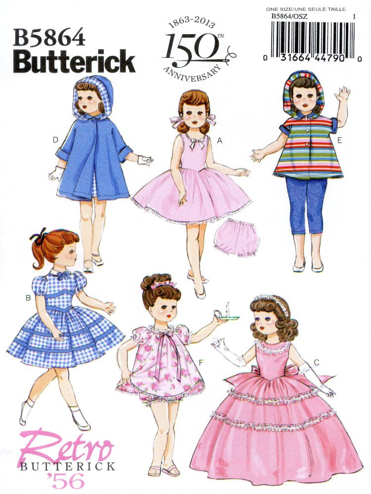 B5589 18" Dolls Clothes