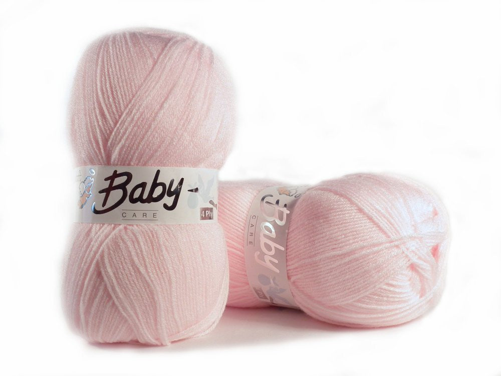 Baby Care 4 Ply: Shade 701 (Baby Pink)
