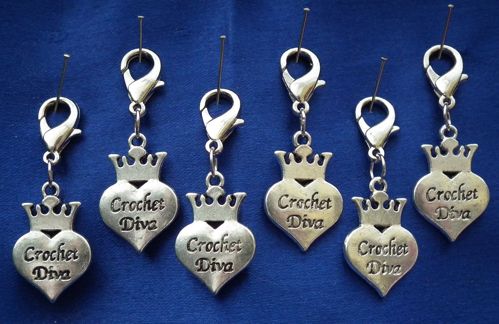 Stitch Markers: Crochet Diva