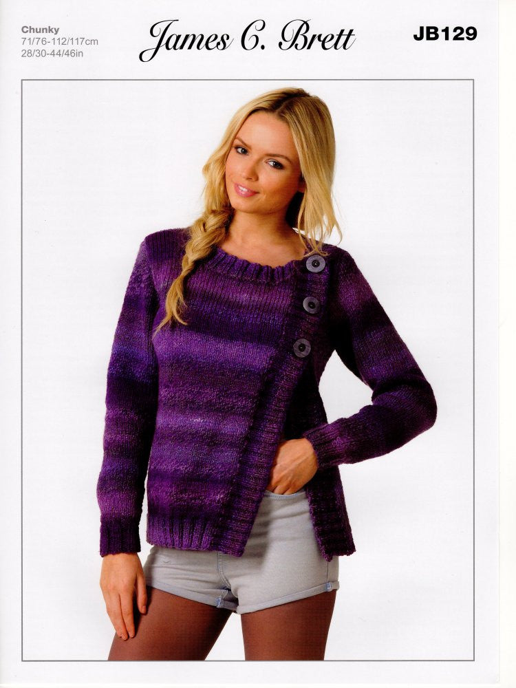 JB129: Cardigan (28"- 46")