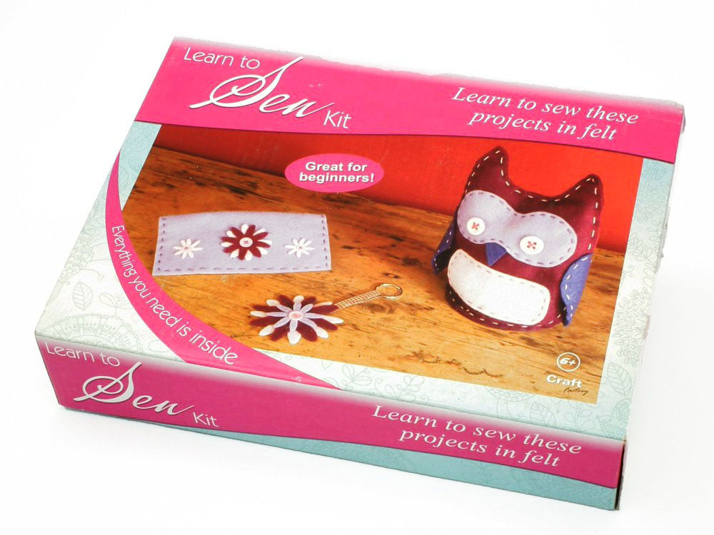 Learn to Sew Kit - Felt