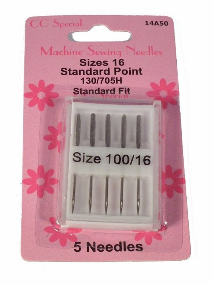Machine Needles: Std Point 16