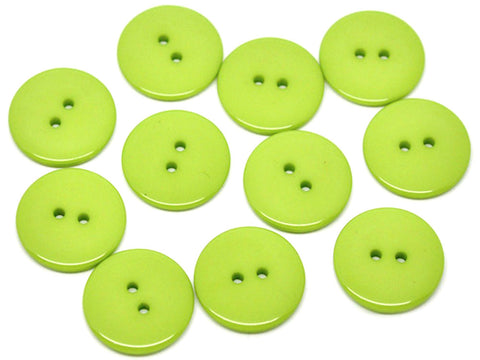 Plain Buttons: Apple Pack of 5