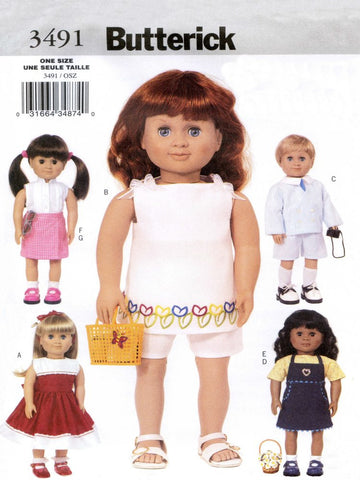 B3491 18" Dolls Clothes