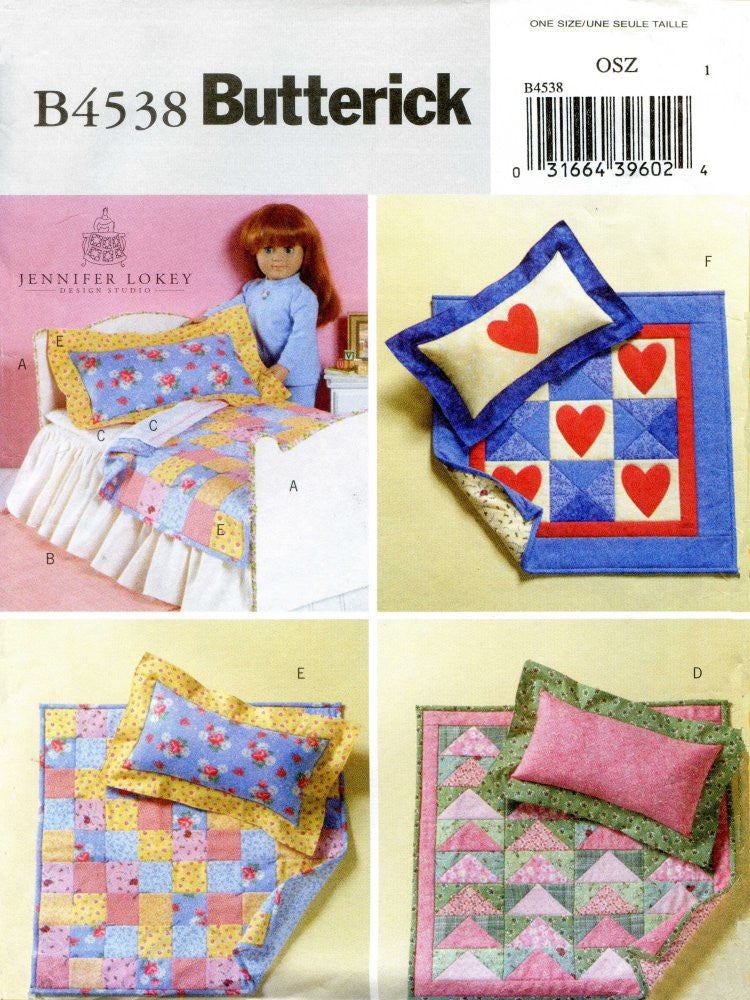 B4538 Doll Bed and Quilts