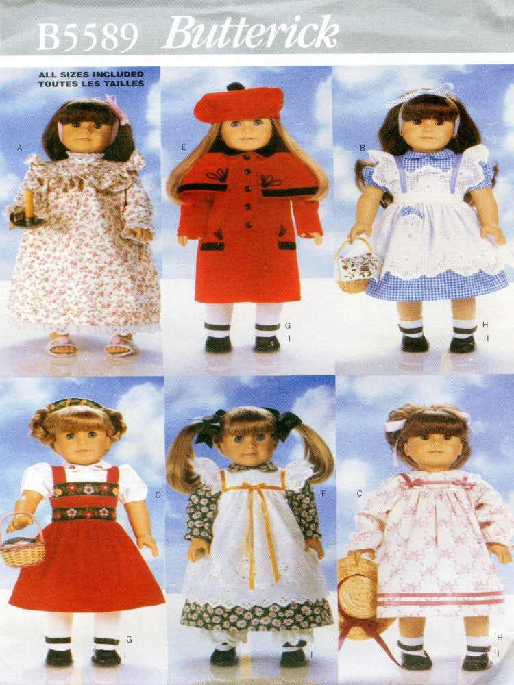 B5589 18" Dolls Clothes