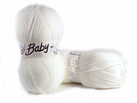 Baby Care 4 Ply: Shade 700 (White)