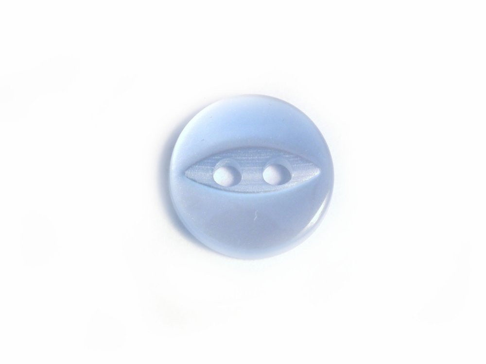 Fisheye Buttons: Baby Blue Pack of 20