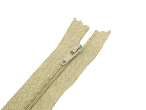 7" Zip: Beige