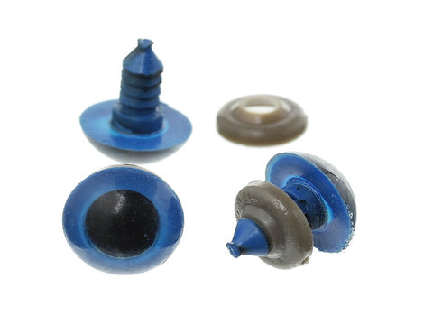 Eyes for Toy Making: Blue (3 Pairs)