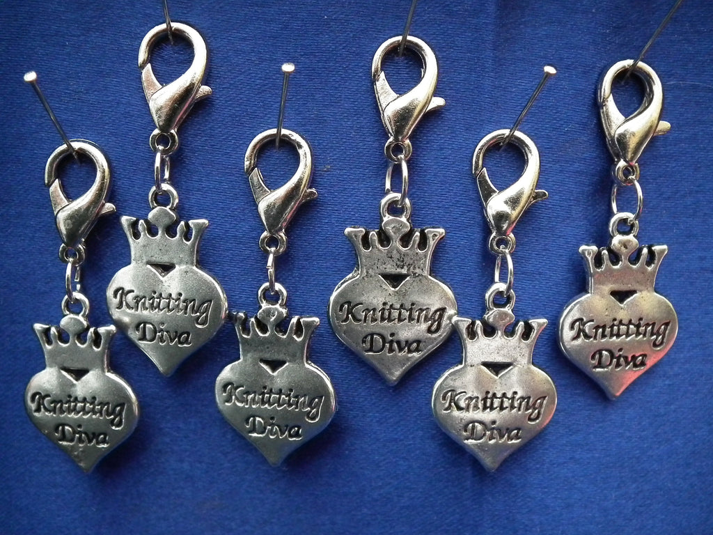 Stitch Markers: Knitting Diva