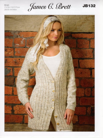 JB132: Cardigan (28"- 46")