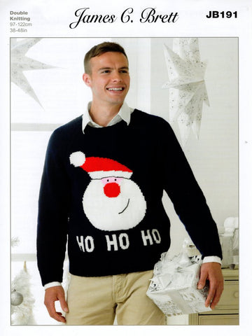 JB191: Santa Sweater (38"- 48")