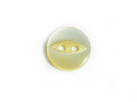 Fisheye Buttons: Lemon Pack of 20