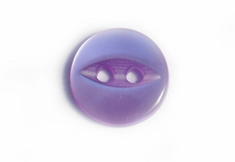 Fisheye Buttons: Lilac Pack of 20