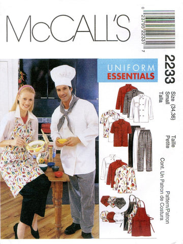 M2233 Chefs Clothing: Small