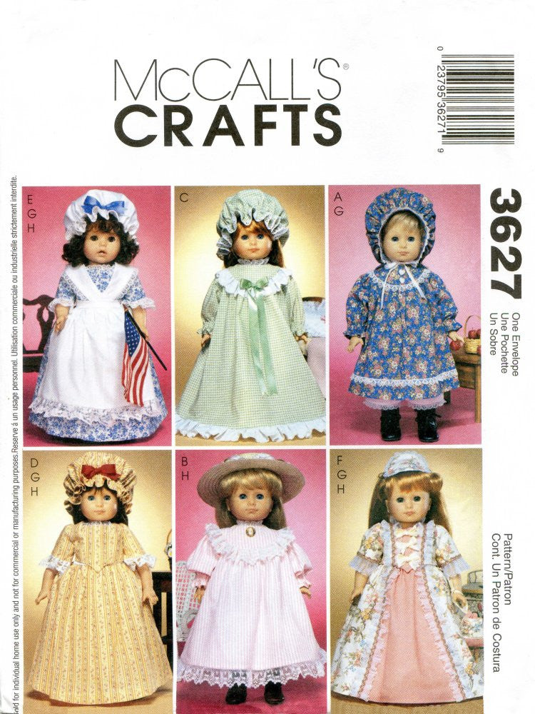 M3627 18" Dolls Clothes