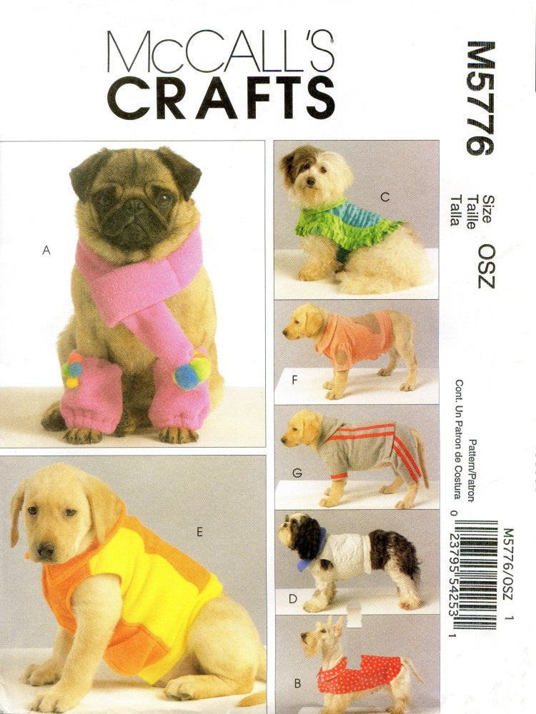 M5776 Dog Coats and Accessories