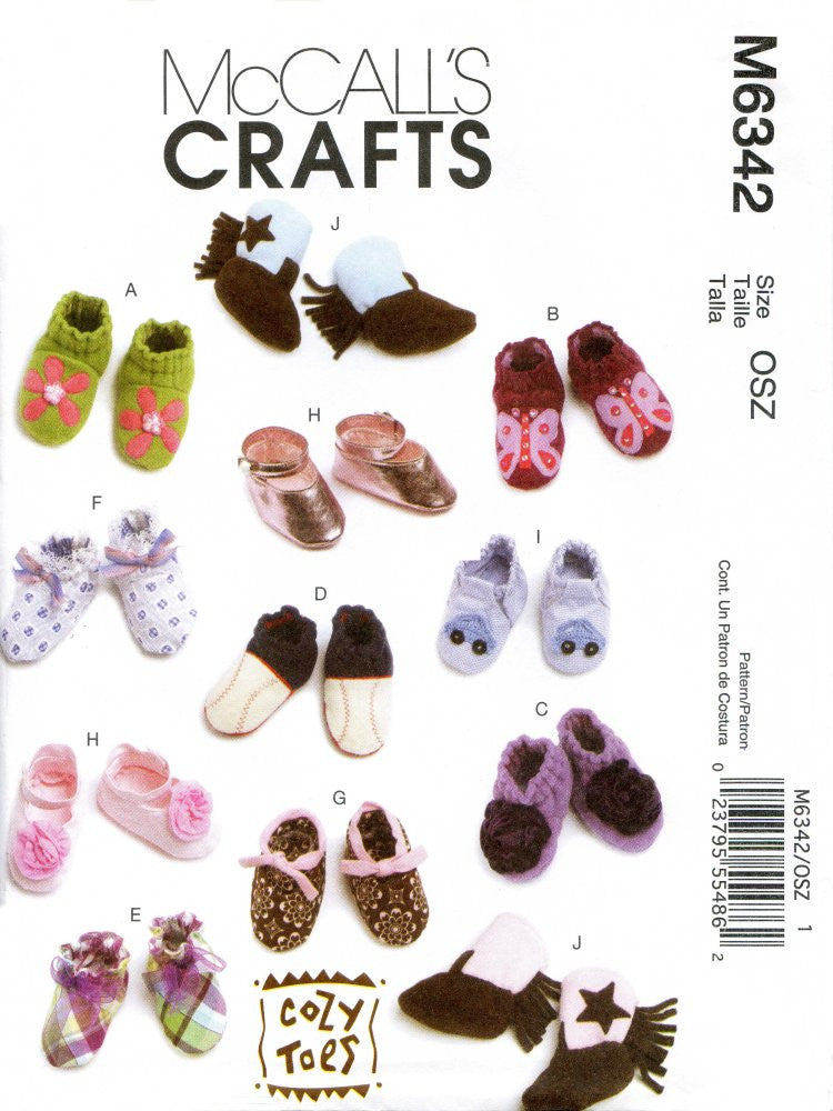 M6342 Baby Shoes and Boots