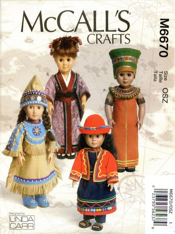 M6670 18" Dolls Clothes and Accessories