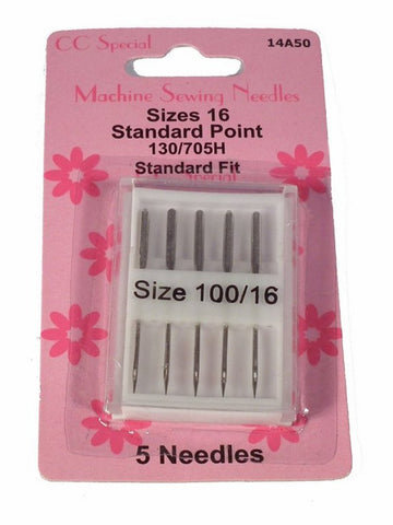 Machine Needles: Std Point 16