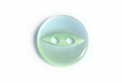 Fisheye Buttons: Mint Pack of 20