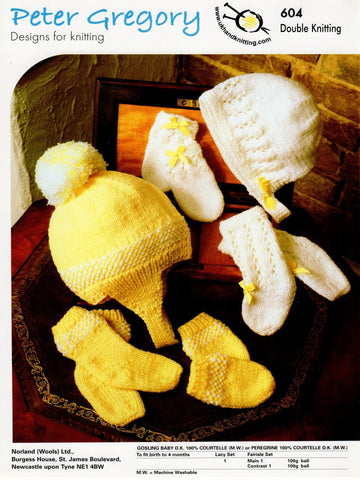 PG604: Hat, Mitts and Sock Set (One size)
