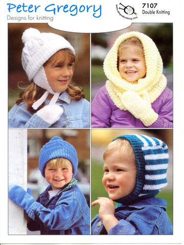 PG7107: Childrens Hats and Mits (2 -12 yrs)