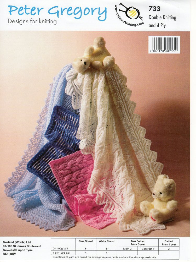 PG733: Shawls and Pram Covers