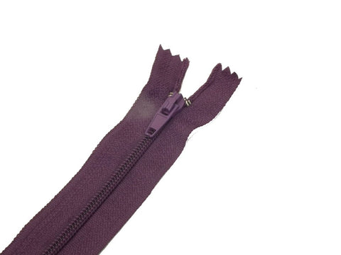 7" Zip: Purple