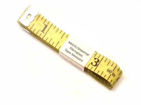 Seamstress Tape Measure: Yellow