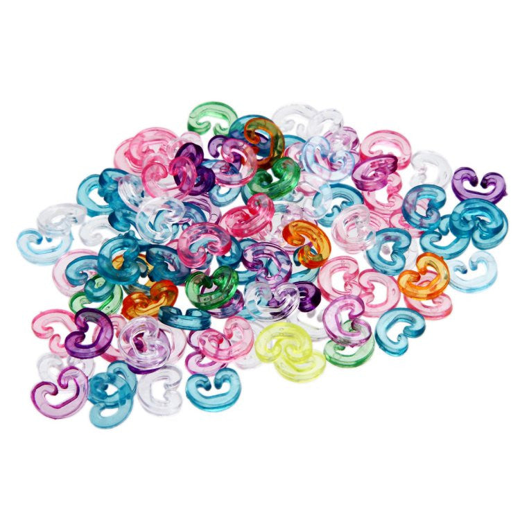 Loom Band 'C' Clips